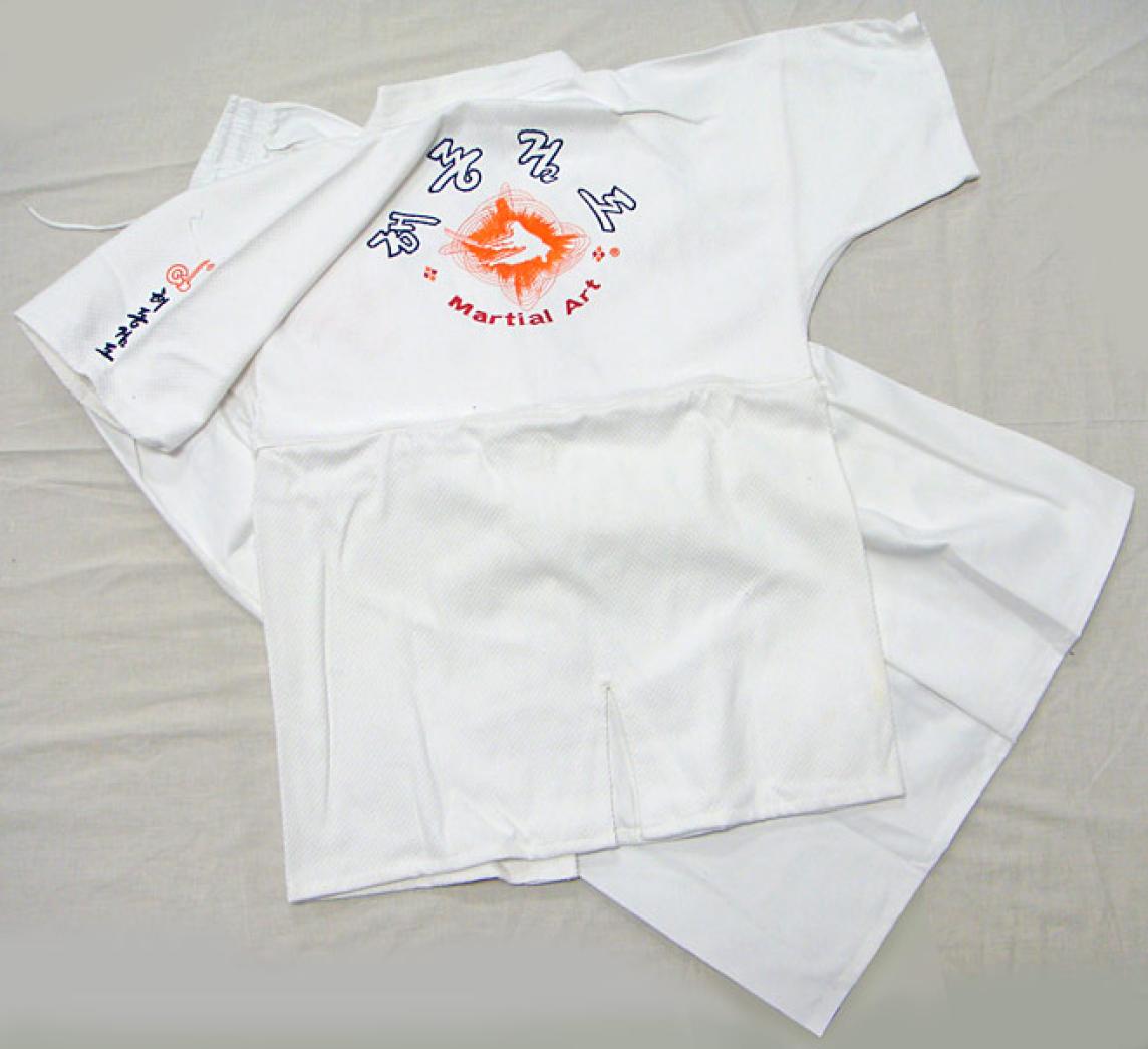 White Black Belt Uniform